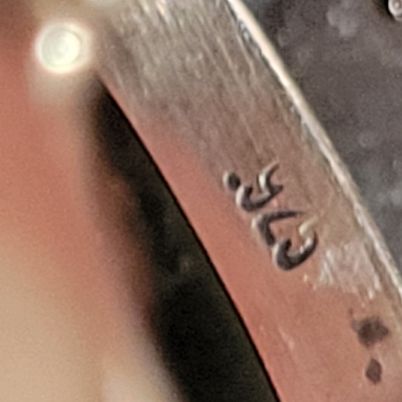 925 silver, Malachite and tahitian opal ring - Picture 5 of 10